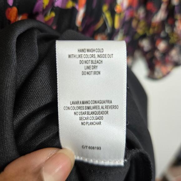 Bleecker 126 Floral Dress 10 Dark Romantic Whimsigoth Witchy Fairy Grunge Boho - Picture 7 of 12